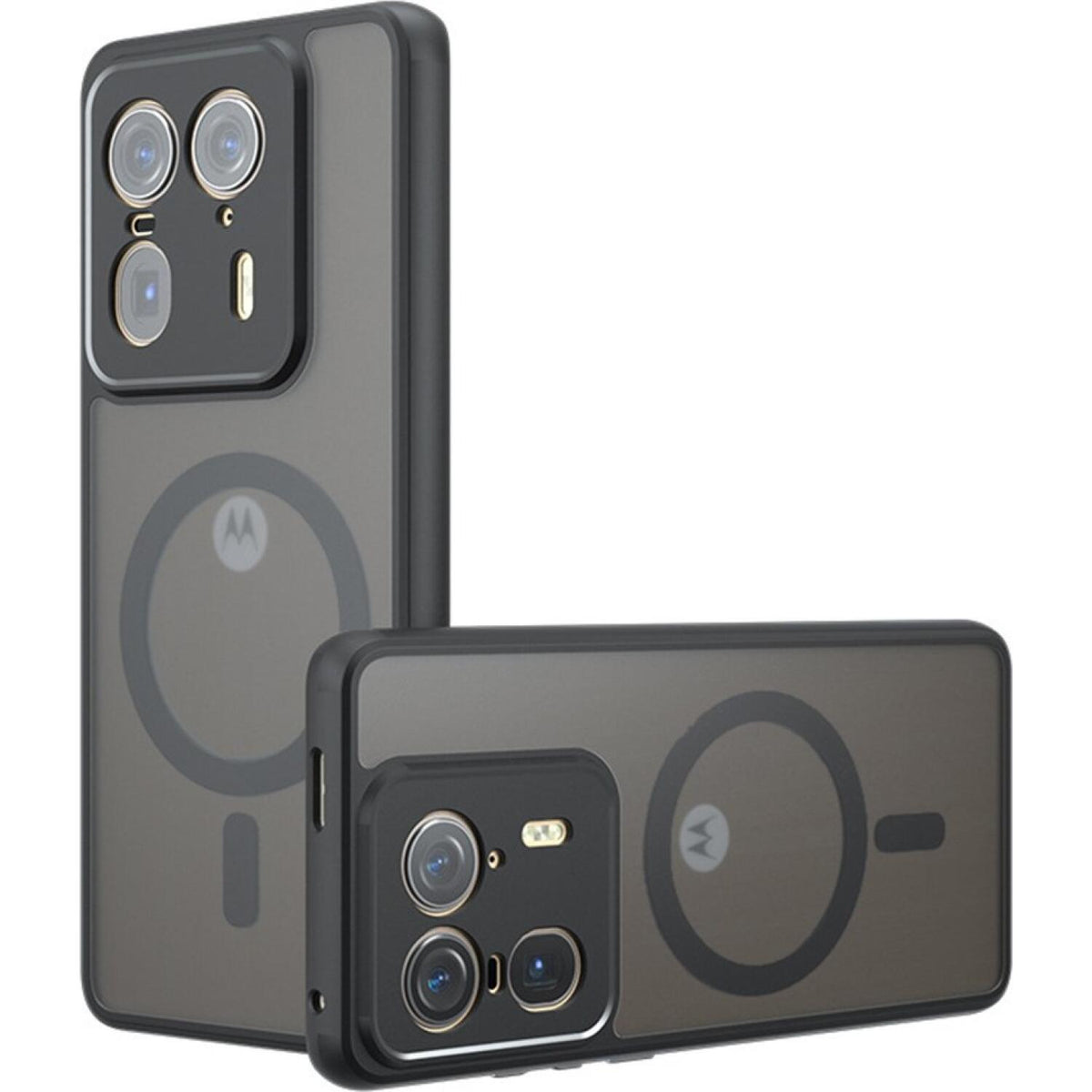 Θήκη Motorola Edge 50 Ultra Techsuit PureFrost Σκληρή Ημιδιάφανη με MagSafe - Frosted Black (5949419320406)