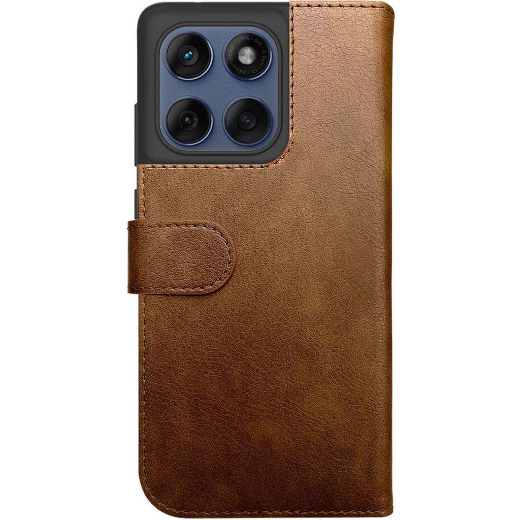 Θήκη Motorola Edge 60 Fusion Rosso Element PU Πορτοφόλι - Brown (8719246480980)