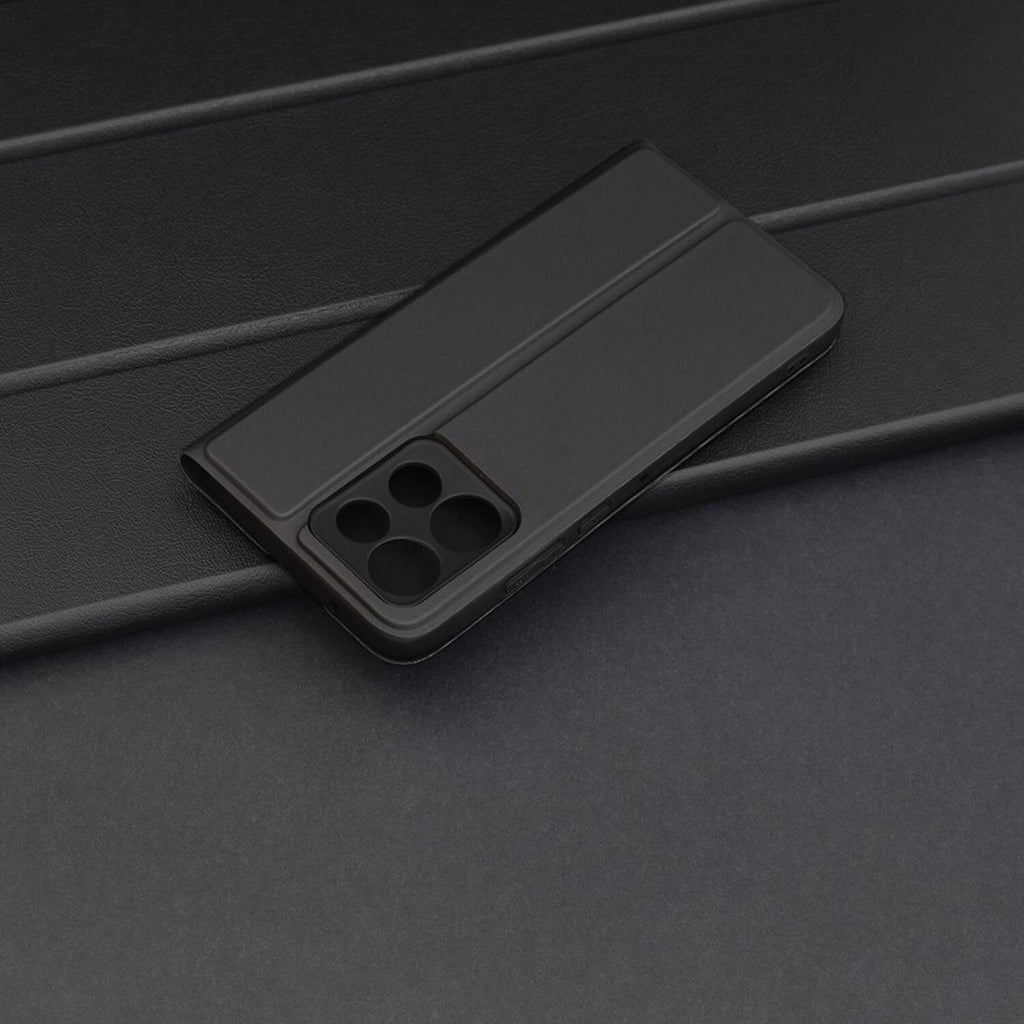 Θήκη Motorola Edge 60 Neo / Edge 50 Neo / ThinkPhone 25 Techsuit Magskin Book Πορτοφόλι από Οικολογικό Δέρμα - Black (5949419
