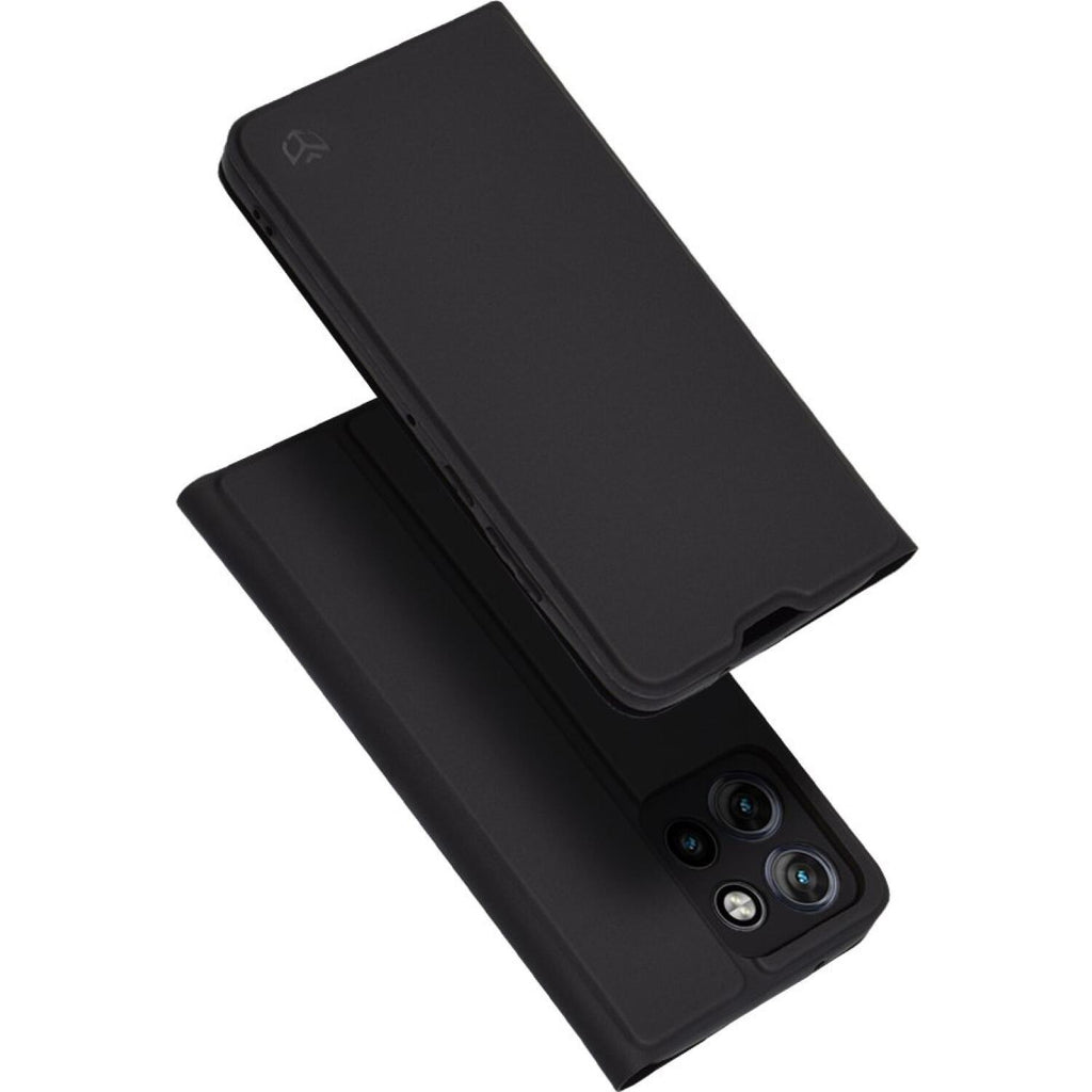 Θήκη Motorola Edge 60 Neo / Edge 50 Neo / ThinkPhone 25 Techsuit Magskin Book Πορτοφόλι από Οικολογικό Δέρμα - Black (5949419