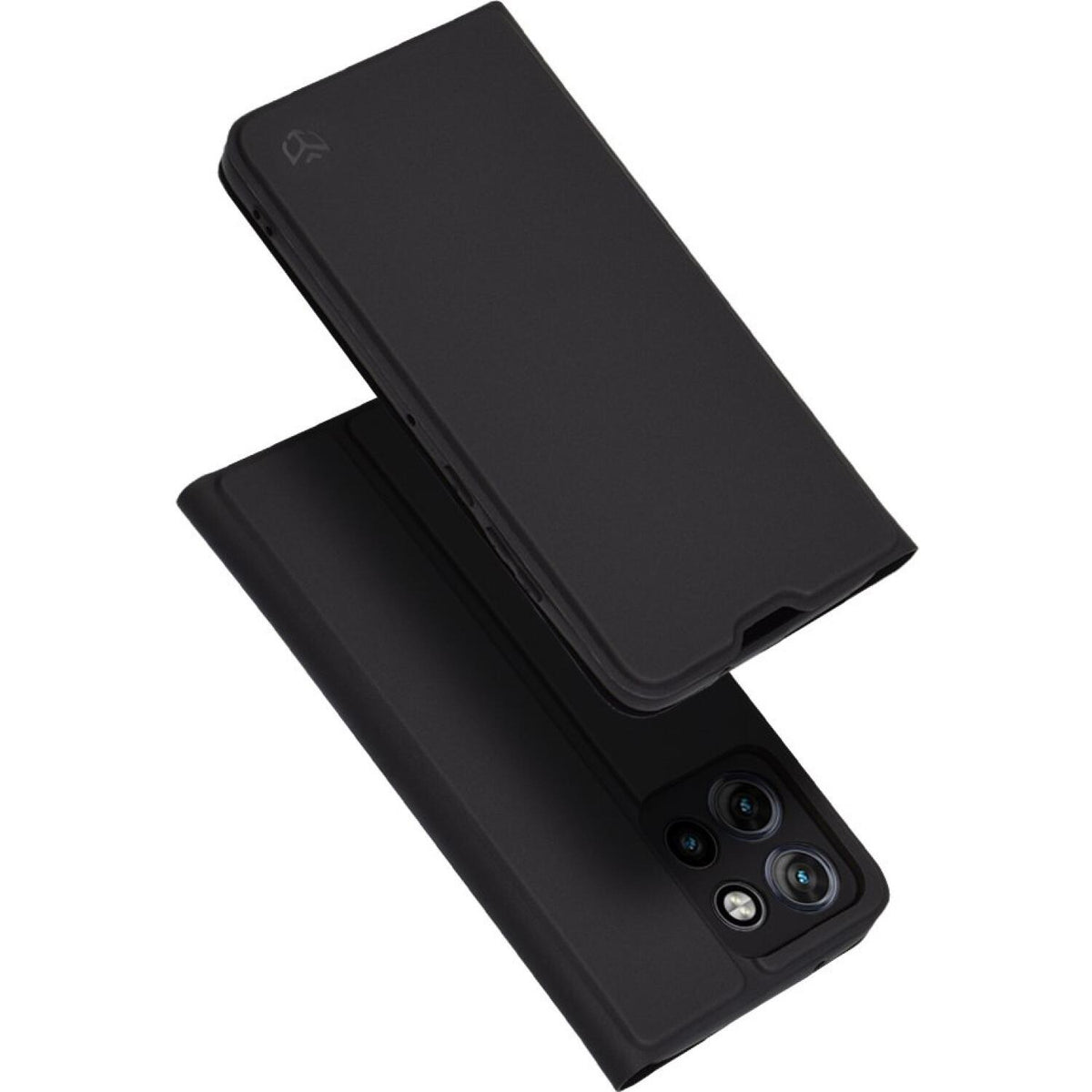 Θήκη Motorola Edge 60 Neo / Edge 50 Neo / ThinkPhone 25 Techsuit Magskin Book Πορτοφόλι από Οικολογικό Δέρμα - Black (5949419