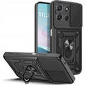 Θήκη Motorola Moto G67 Power / G57 Power Tech-Protect Camshield Pro Ανθεκτική με Κάλυμμα για την Κάμερα & Ring Holder - Black