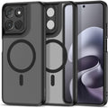 Θήκη Motorola Moto G67 Power / G57 Power Tech-Protect MagMat Σκληρή Ημιδιάφανη με MagSafe - Matte Black (5906302323234)