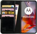 Θήκη Motorola Moto G75 Rosso Element PU Πορτοφόλι - Black (8719246468612)