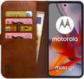 Θήκη Motorola Moto G75 Rosso Element PU Πορτοφόλι - Brown (8719246468629)