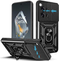 Θήκη OnePlus 12R Bodycell Armor Slide Ανθεκτική με Κάλυμμα για την Κάμερα & Μεταλλικό Ring Holder - Black (5206015080135)