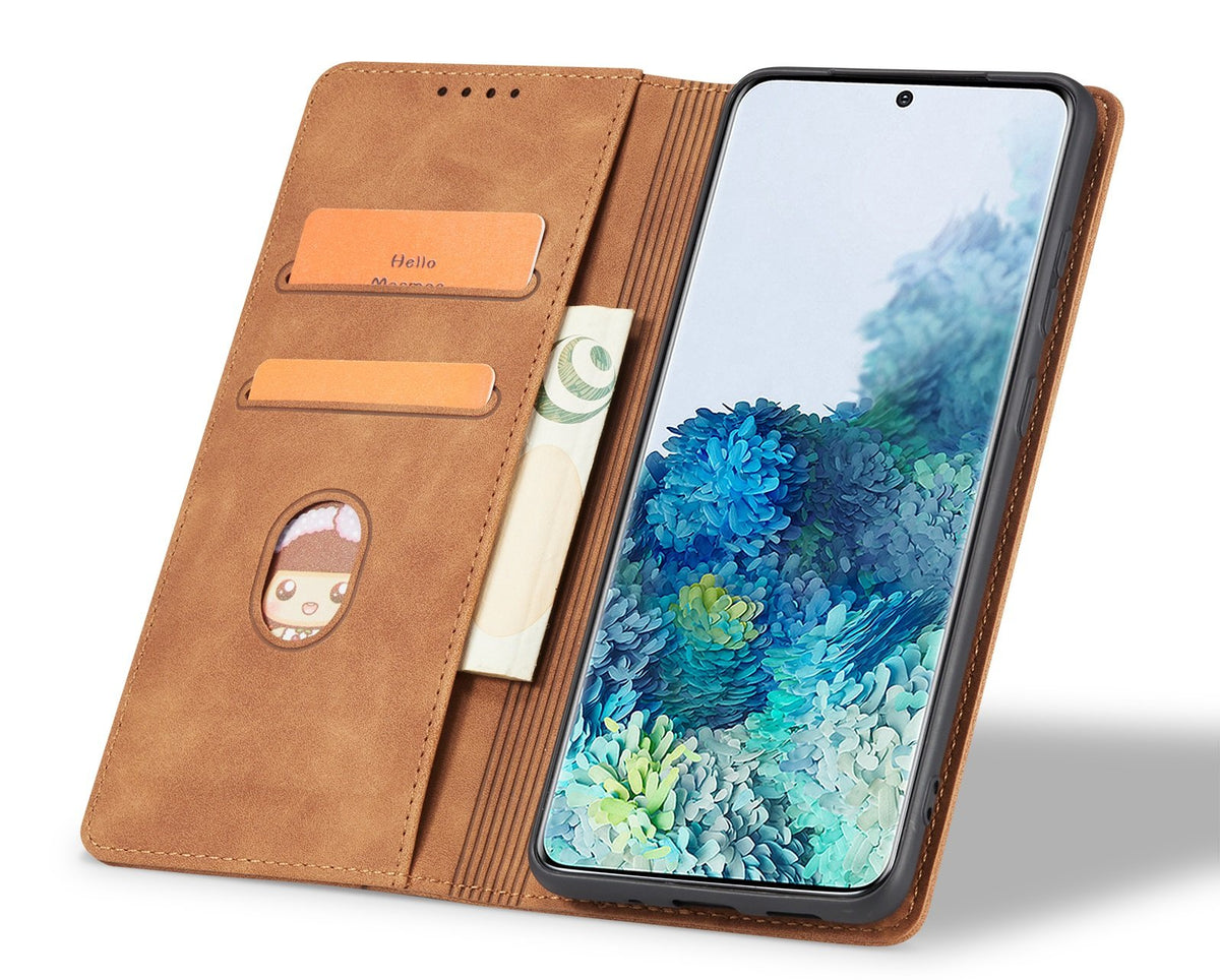 Θήκη OnePlus 12R Bodycell Book Case Πορτοφόλι - Brown (5206015079801)