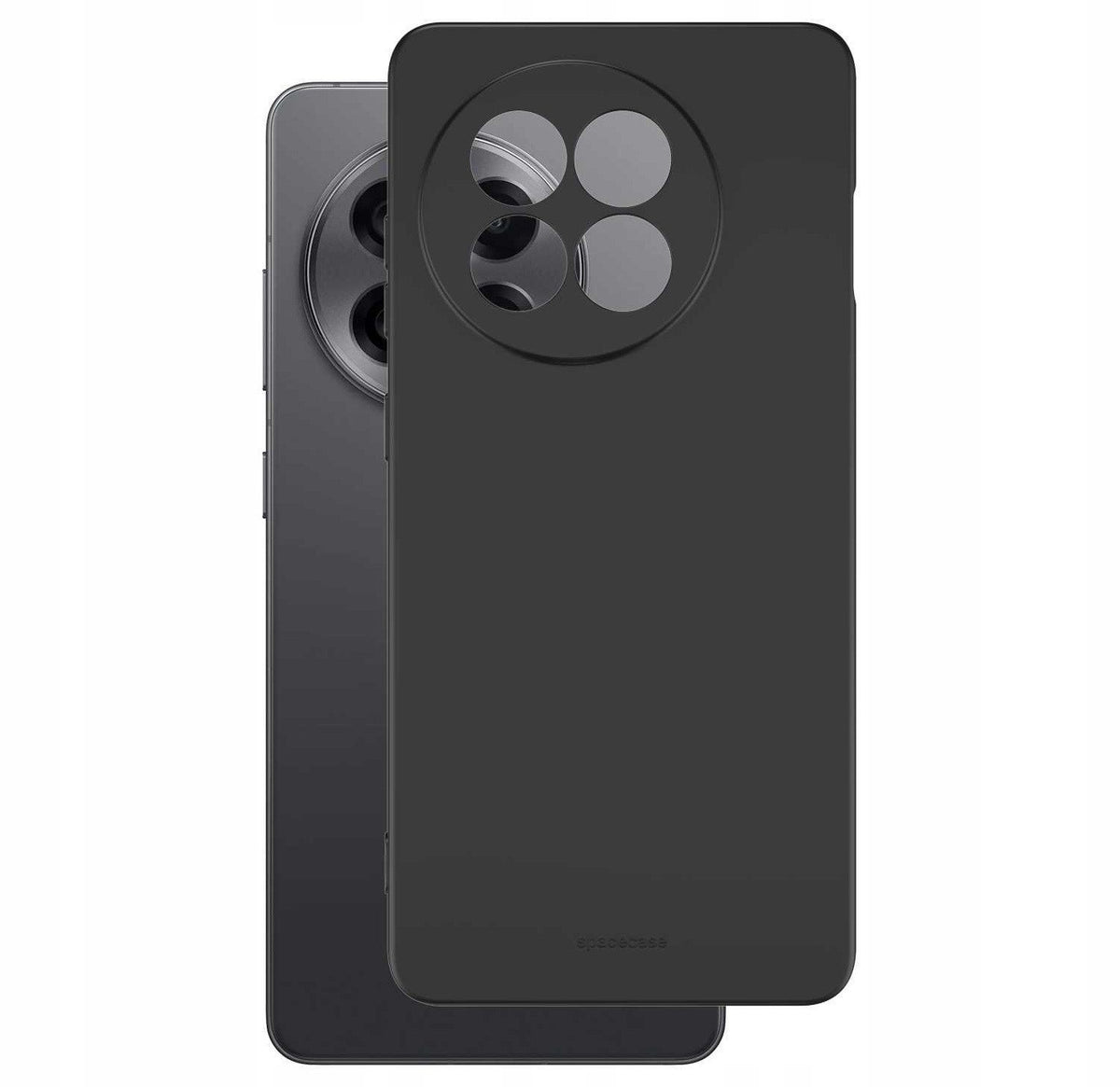 Θήκη OnePlus 13R Spacecase Silicone Case Σιλικόνης - Black (5905719114541)