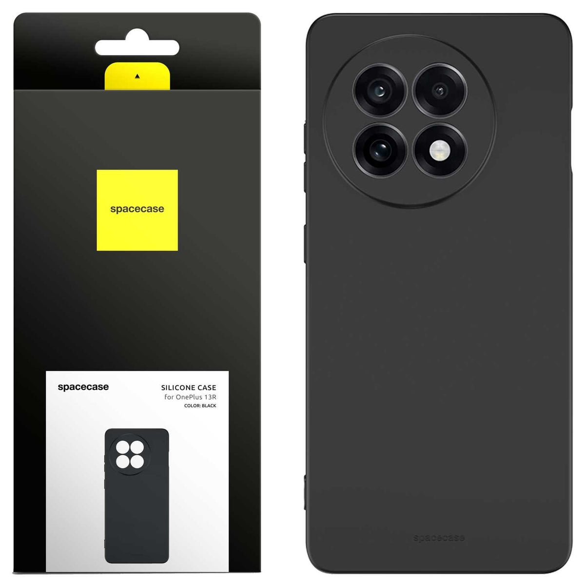 Θήκη OnePlus 13R Spacecase Silicone Case Σιλικόνης - Black (5905719114541)