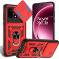 Θήκη OnePlus 15 Bodycell Armor Slide Ανθεκτική με Κάλυμμα για την Κάμερα & Μεταλλικό Ring Holder - Red (5206015084904)
