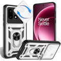 Θήκη OnePlus 15 Bodycell Armor Slide Ανθεκτική με Κάλυμμα για την Κάμερα & Μεταλλικό Ring Holder - Silver (5206015084911)
