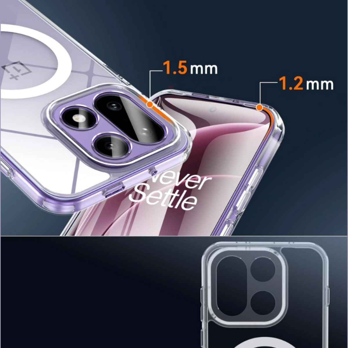 Θήκη OnePlus 15 Tech-Protect FlexAir Hybrid Σκληρή Διάφανη με MagSafe - Clear (5906302352463)