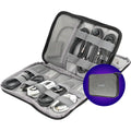 Θήκη Οργάνωσης Καλωδίων Buddi Sorted Cable Organizer & Αξεσουάρ με Φερμουάρ 23 x 16 x 4 cm - Black / Grey (8719246564918)