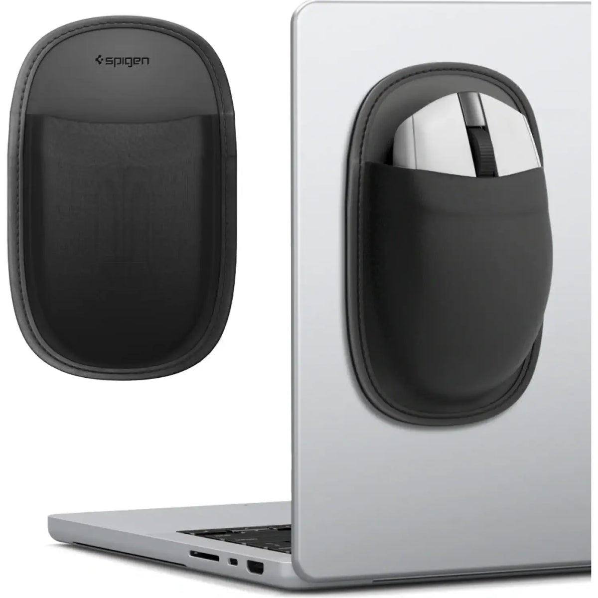 Θήκη Ποντικιού Spigen LD220 Mouse Sleeve Αυτοκόλλητη για Laptop & Tablet - Black (APP11227)