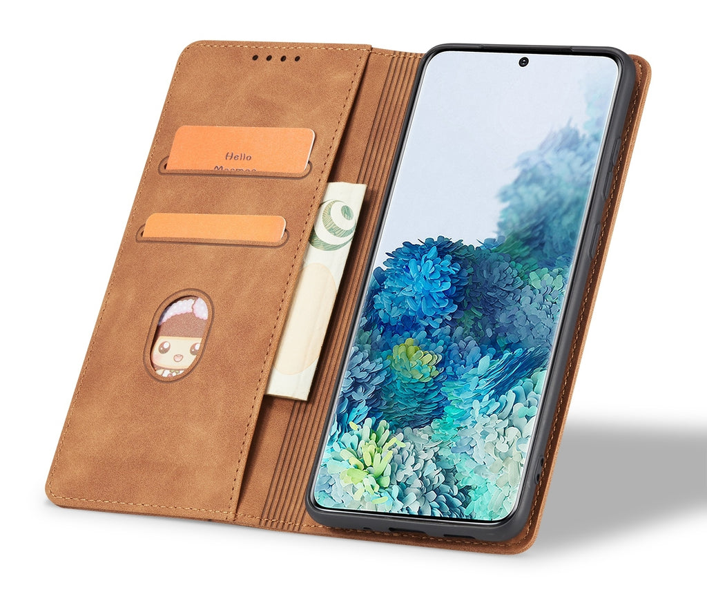 Θήκη Πορτοφόλι - Samsung Galaxy A35 - Bodycell Book Case - Brown (5206015072130)