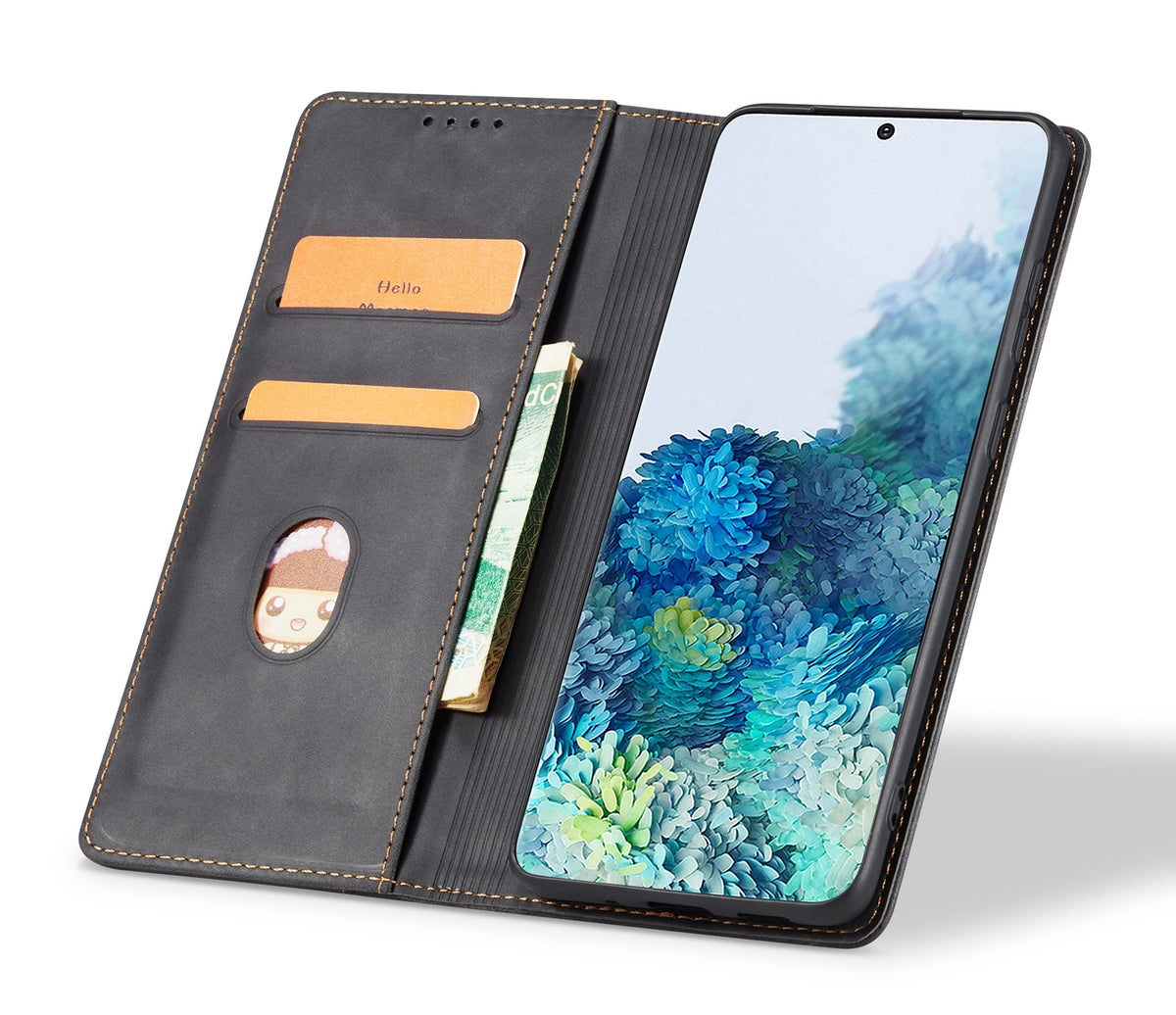 Θήκη Πορτοφόλι - Samsung Galaxy S24 Ultra - Bodycell Book Case - Black (5206015073557)