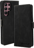 Θήκη Πορτοφόλι - Samsung Galaxy S24 Ultra - Bodycell Book Case - Black (5206015073557)
