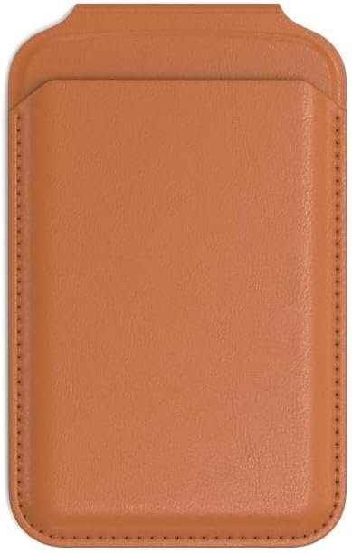 Θήκη / Πορτοφόλι Satechi Vegan Wallet Stand με MagSafe για Κάρτες / Αναδιπλούμενη Βάση από Δέρμα Vegan - Orange (ST-VLWO)