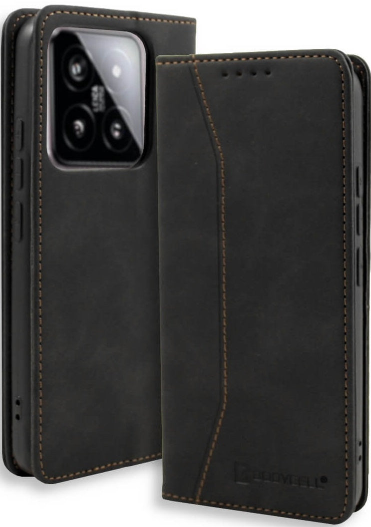 Θήκη Πορτοφόλι - Xiaomi 14 - Bodycell Book Case - Black (5206015073304)