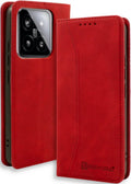 Θήκη Πορτοφόλι - Xiaomi 14 - Bodycell Book Case - Red (5206015073328)
