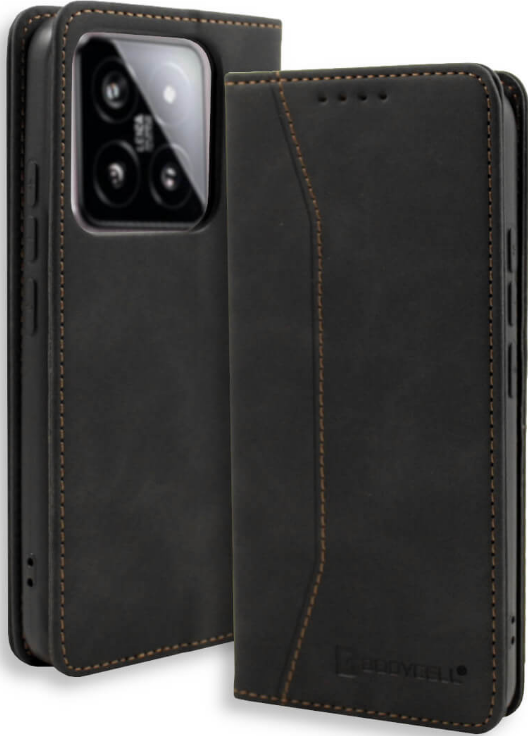 Θήκη Πορτοφόλι - Xiaomi 14 Pro - Bodycell Book Case - Black (5206015073335)