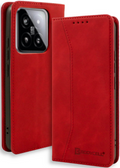 Θήκη Πορτοφόλι - Xiaomi 14 Pro - Bodycell Book Case - Red (5206015073359)