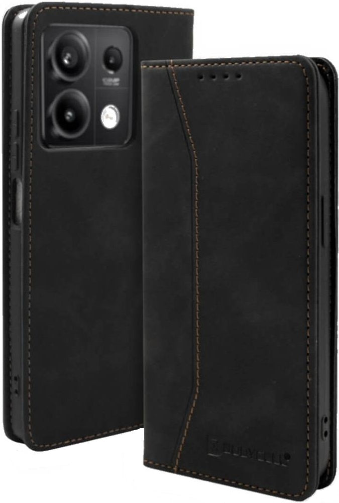 Θήκη Πορτοφόλι - Xiaomi Redmi Note 13 5G - Bodycell Book Case - Black (5206015073595)
