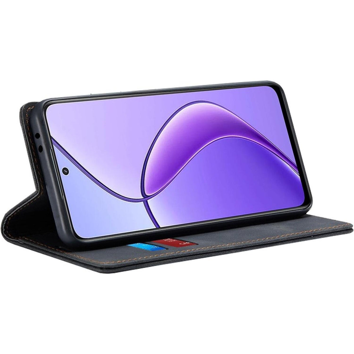 Θήκη Realme 12 5G / 12x 5G Techsuit Confy Cover Πορτοφόλι - Black (5949419190245)