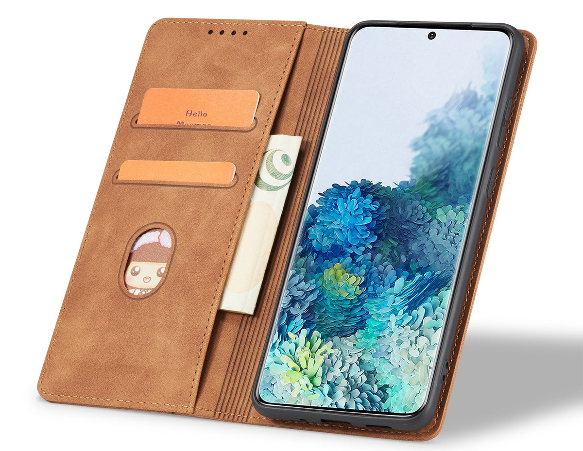 Θήκη Realme 14 Pro Bodycell Book Case Πορτοφόλι - Brown (5206015080012)