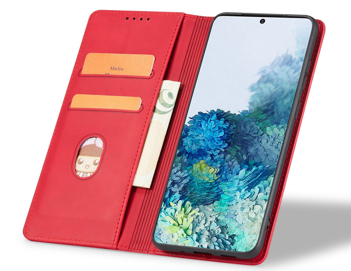 Θήκη Realme 14 Pro Plus Bodycell Book Case Πορτοφόλι - Red (5206015080425)