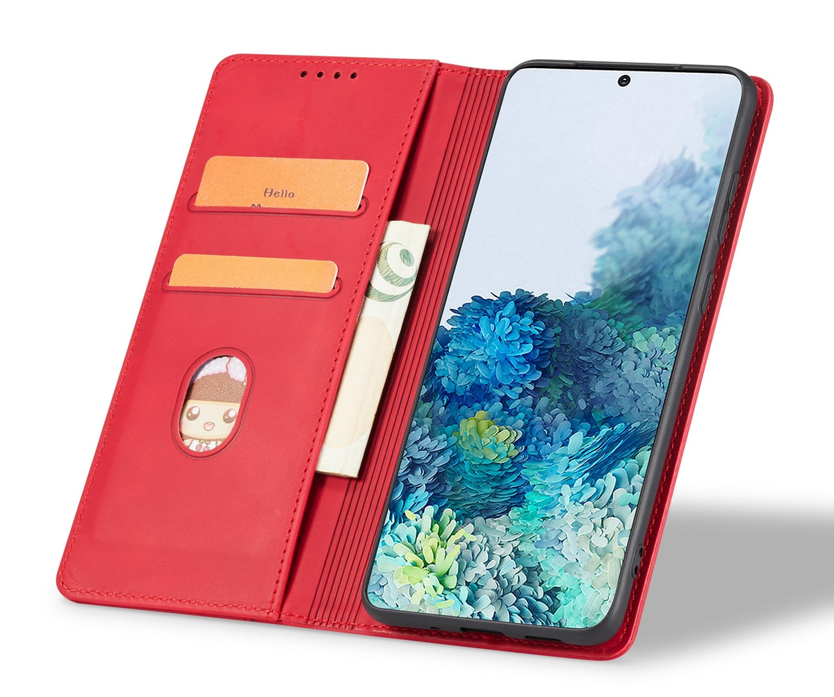 Θήκη Realme GT 6 / GT 6T - Bodycell Book Case Πορτοφόλι - Red (5206015079382)