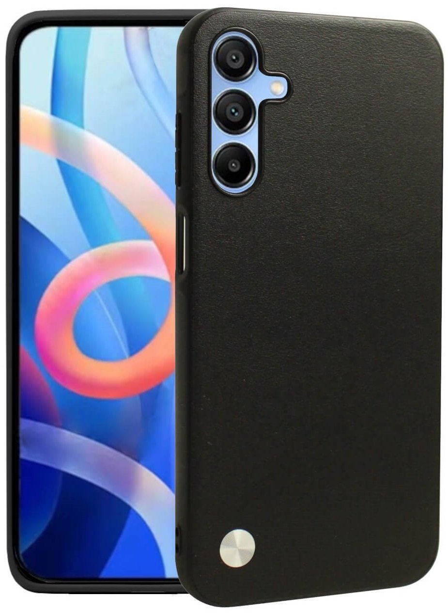 Θήκη Samsung Galaxy A15 Bodycell Vegan Cover Σκληρή - Black (5206015076534)