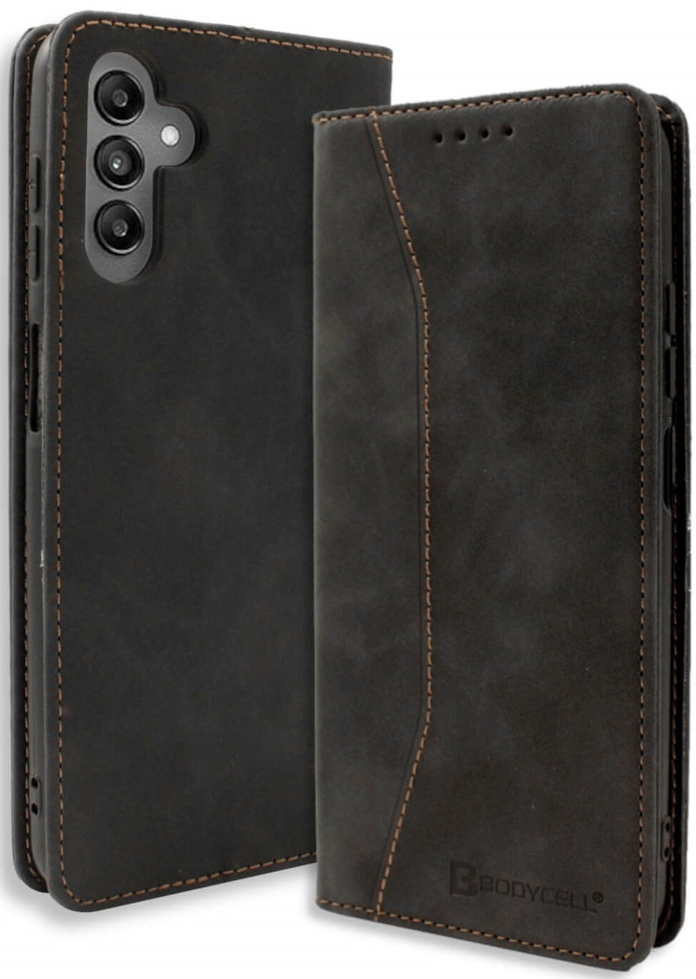 Θήκη Samsung Galaxy A16 - Bodycell Book Case Πορτοφόλι - Black (5206015079429)