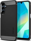 Θήκη Samsung Galaxy A16 Spigen Rugged Armor Ανθεκτική Σιλικόνης - Matte Black (ACS08891)