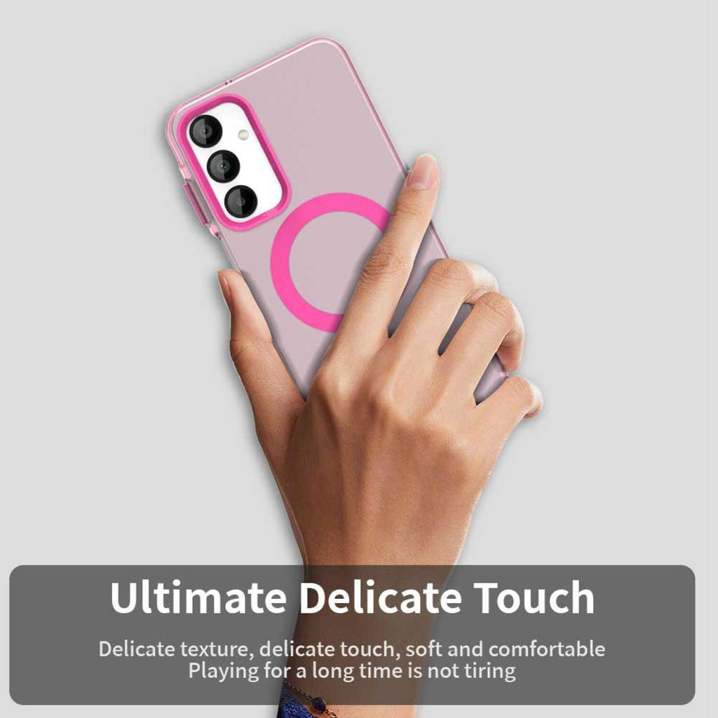 Θήκη Samsung Galaxy A16 Techsuit CandyCase Σκληρή Ημιδιάφανη με MagSafe - Pink (5949419312449)