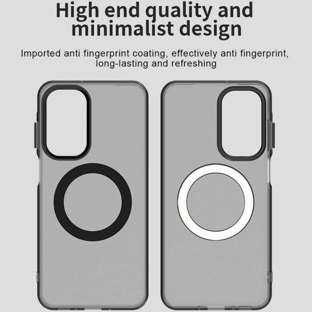 Θήκη Samsung Galaxy A17 Techsuit CandyCase Σκληρή Ημιδιάφανη με MagSafe - Black (5949419312012)