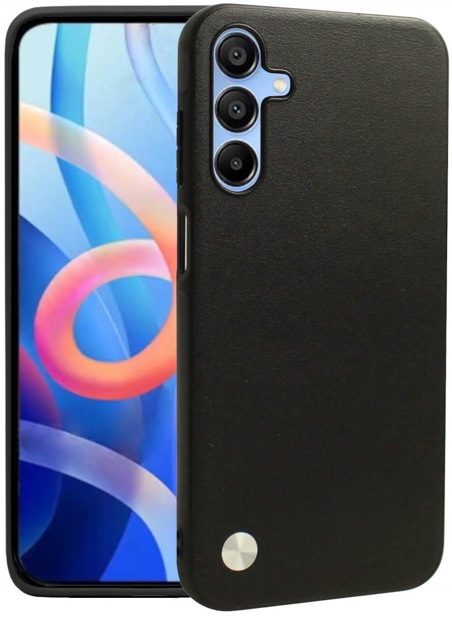 Θήκη Samsung Galaxy A25 Bodycell Vegan Cover Σκληρή - Black (5206015076572)