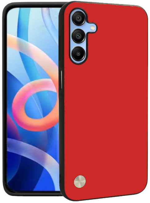 Θήκη Samsung Galaxy A25 Bodycell Vegan Cover Σκληρή - Red (5206015076602)