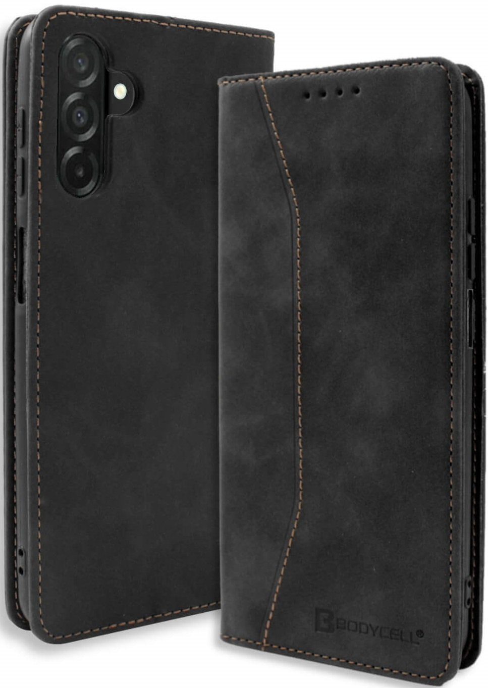 Θήκη Samsung Galaxy A26 Bodycell Book Case Πορτοφόλι - Black (5206015080432)