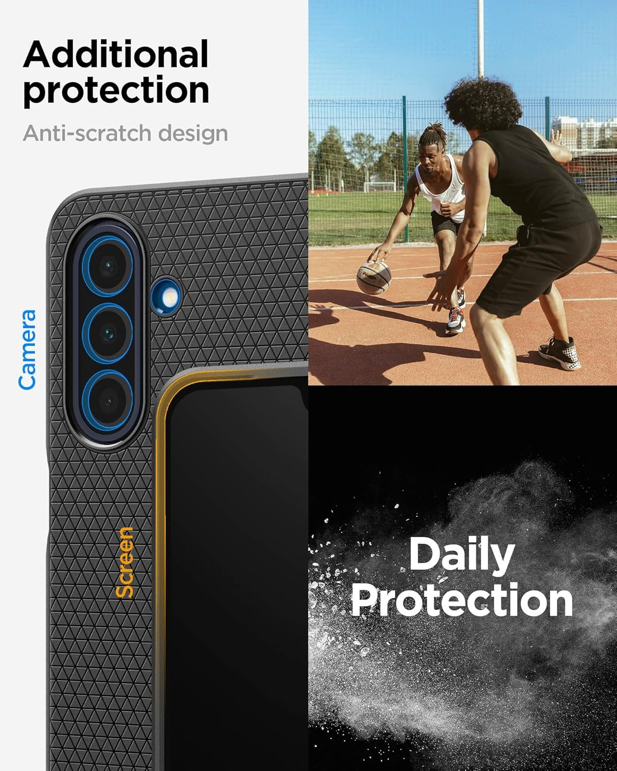 Θήκη Samsung Galaxy A26 Spigen Liquid Air Σιλικόνης - Matte Black (ACS09290)