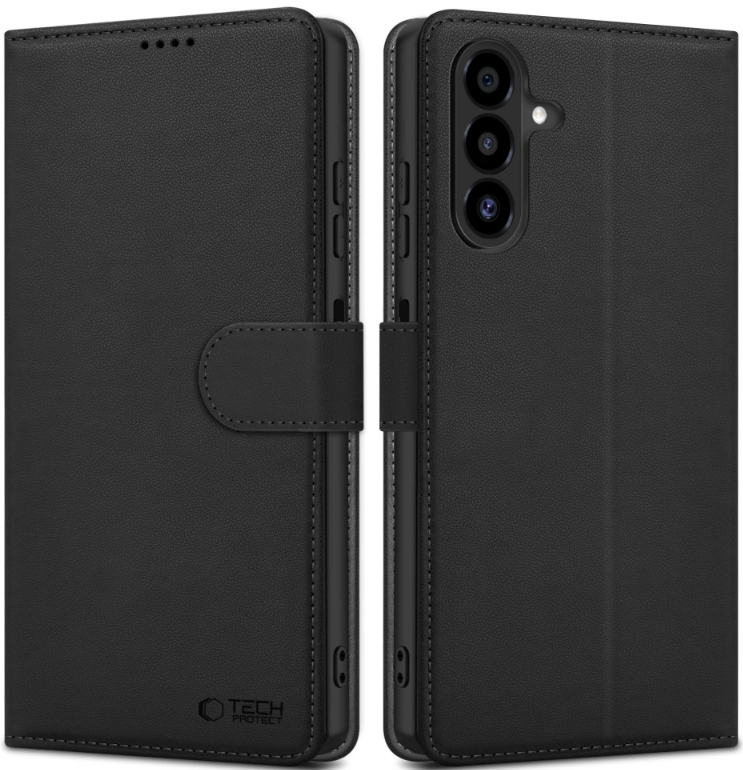 Θήκη Samsung Galaxy A26 Tech-Protect Wallet Πορτοφόλι - Black (5906302362738)