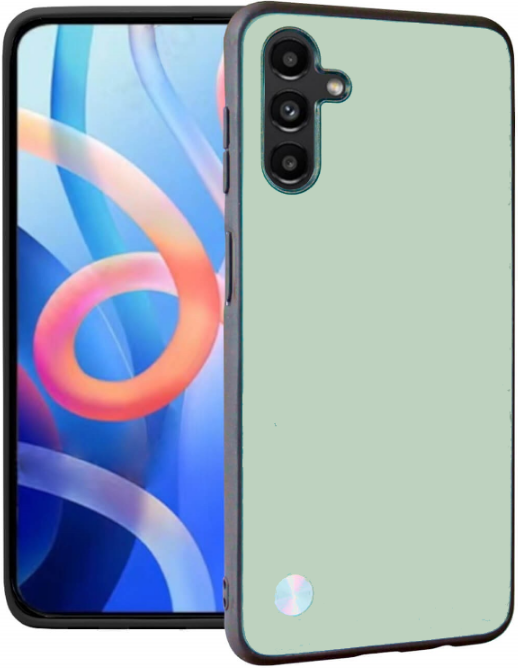 Θήκη Samsung Galaxy A34 Bodycell Vegan Cover Σκληρή - Light Green (5206015076671)