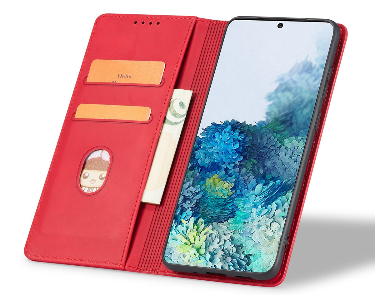 Θήκη Samsung Galaxy A36 Bodycell Book Case Πορτοφόλι - Red (5206015080487)