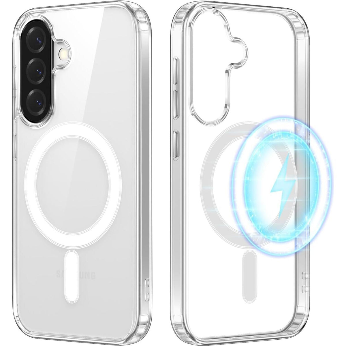 Θήκη Samsung Galaxy A36 Bodycell Clear Case Διάφανη με MagSafe - Clear (5206015083464)