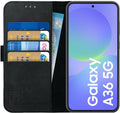 Θήκη Samsung Galaxy A36 Rosso Deluxe Δερμάτινο Πορτοφόλι - Black (8719246468650)