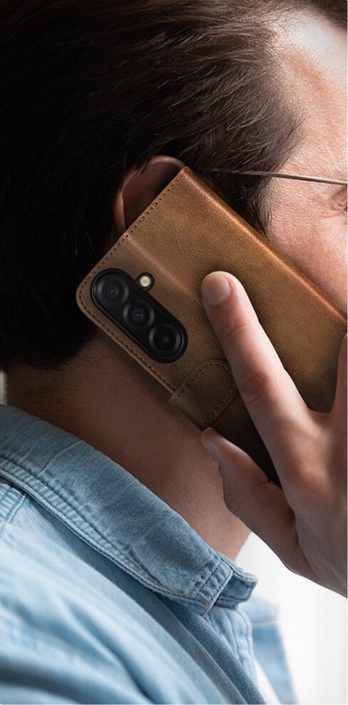 Θήκη Samsung Galaxy A36 Rosso Element PU Πορτοφόλι - Brown (8719246468445)