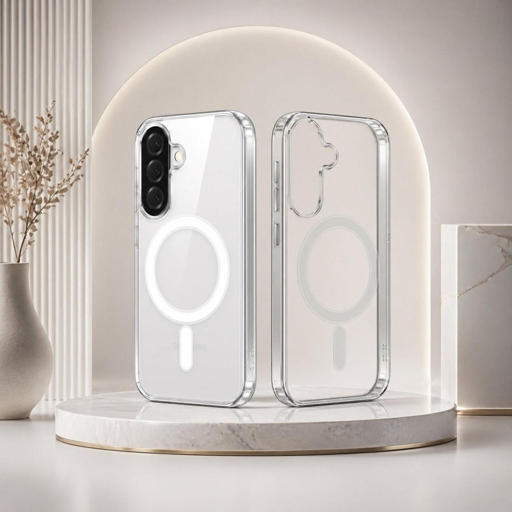 Θήκη Samsung Galaxy A37 Bodycell Clear Case Διάφανη Σκληρή με MagSafe - Clear (5206015086359)