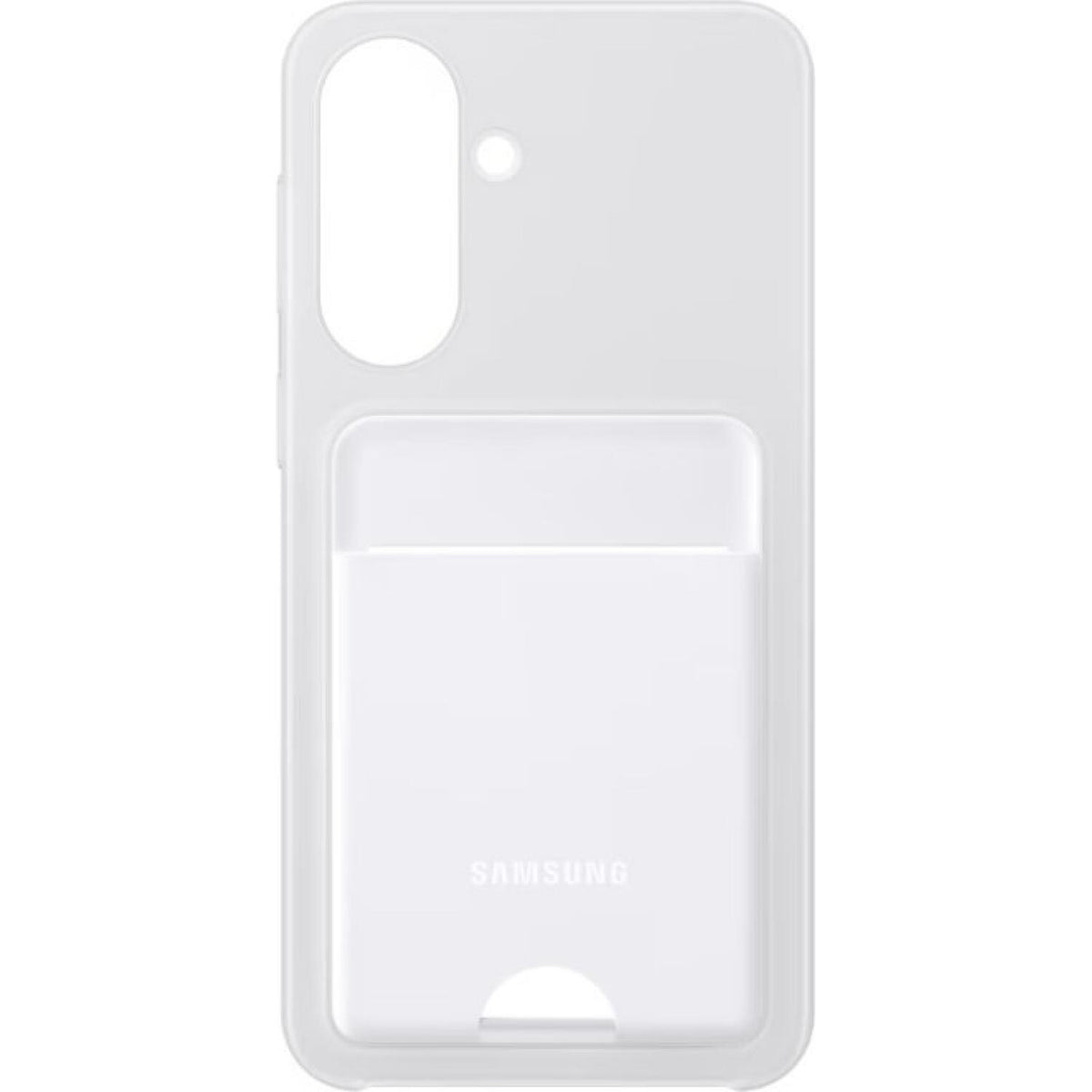 Θήκη Samsung Galaxy A37 Official Samsung Card Slot Case Σιλικόνης με Υποδοχή για Κάρτα - Light Gray (EF-OA376TJEGWW)