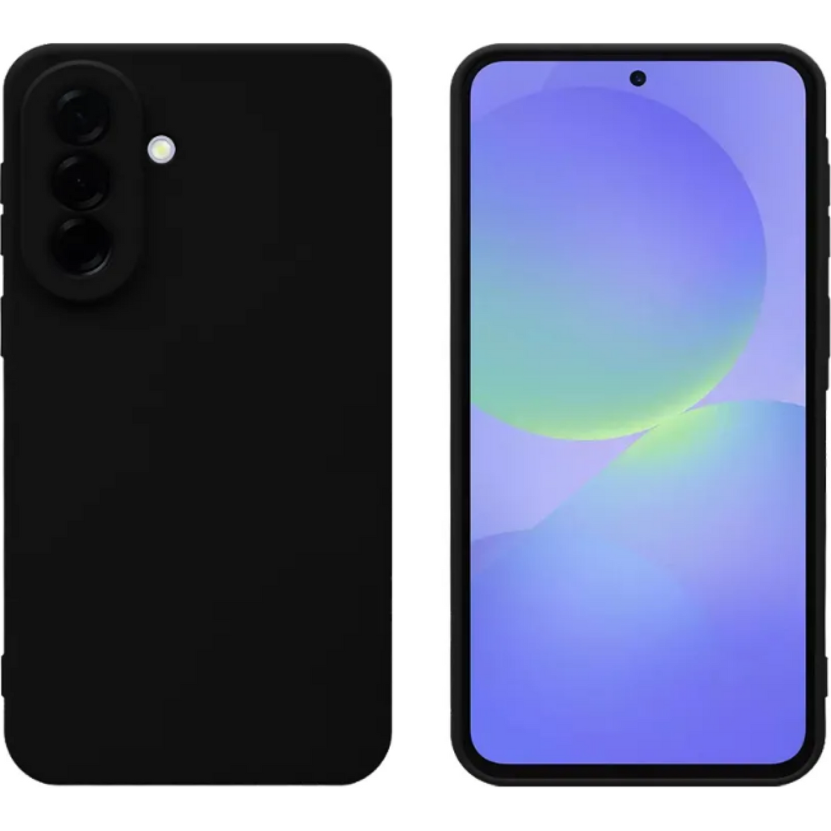 Θήκη Samsung Galaxy A37 Vivid Silicone Case Σιλικόνης - Black (VIVGGS000014)