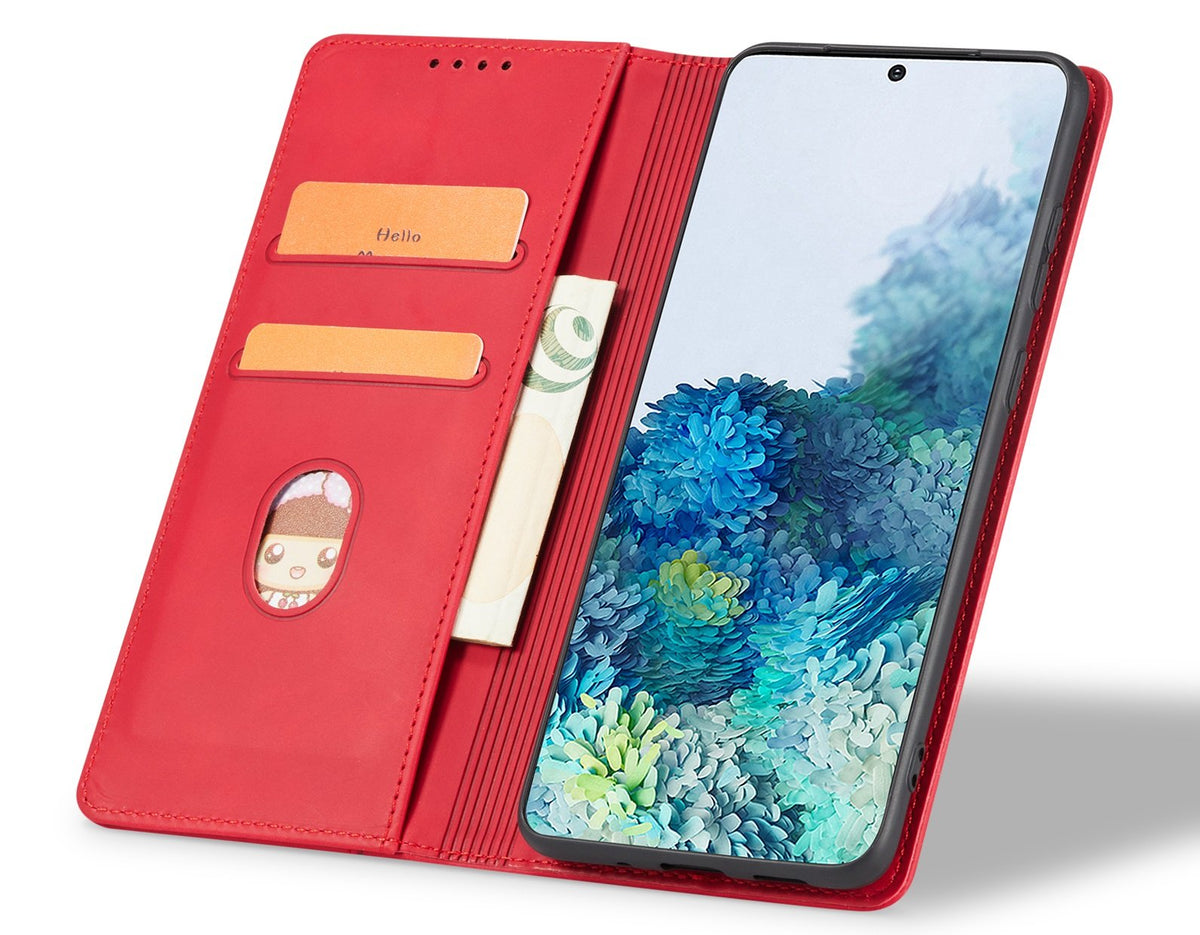 Θήκη Samsung Galaxy A56 Bodycell Book Case Πορτοφόλι - Red (5206015080517)